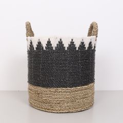 ÇEŞME 36X35X43 CM. MUZ LİFİ EL YAPIMI SEPET L