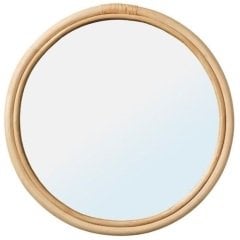 CIRCLE MIRROR NATUREL 100 CM