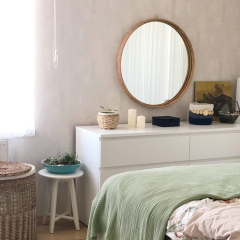 ALVİNA RATTAN AYNA 63 CM