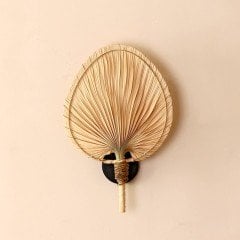 DOĞAL PALMİYE YAPRAK APLİK 30X44 CM