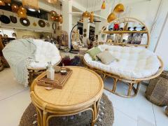 BAMBU ÜST HAZERAN DETAY ORTA SEHPA 65X45