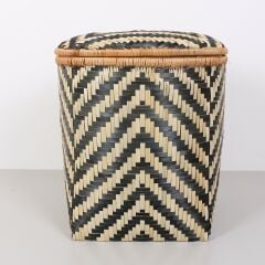 KÜFE 40X40 CM DOĞAL BAMBU SEPET