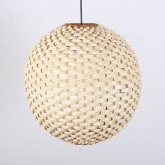 LİLYUM 40X40 CM ASYA PALMİYE YAPRAĞI SARKIT AVİZE