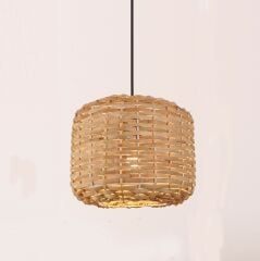 LARA RATTAN AVİZE 26X20 CM