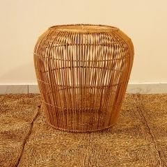 DEKORATİF 47X46 CM RATTAN SEHPA
