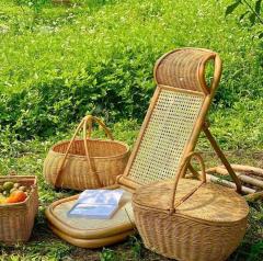 Rattan & Hazeran Şezlong 130x70