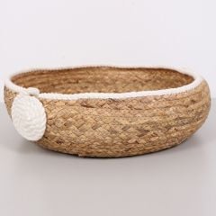 AZELYA ÇİÇEK DESENLİ 43X13 CM SU SÜMBÜLÜ SEPET