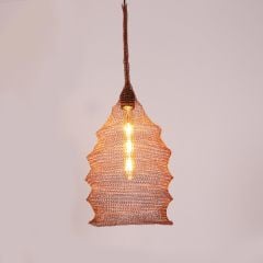 Art of Wire Handmade &Bakır TEL Avize 20x50x80 cm