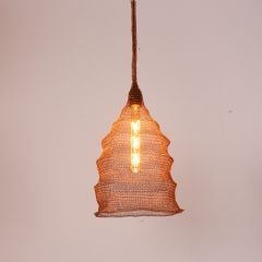 Art of Wire Handmade &Bakır TEL Avize 25x50x80 cm