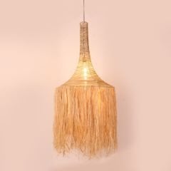 Yeni Eftelya 40x90 cm. Rattan Avize