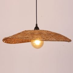 Sombrero Rattan 60x10 cm. Avize
