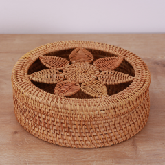 HUMAYUN 20X20X8 CM RATTAN SAKLAMA KUTUSU - 41