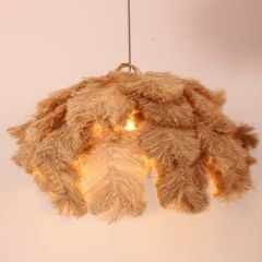 Doğal MUZ LİFİ Palmiye 75x45 cm. Avize