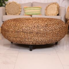 AKASYA AĞACI VE DOĞAL ABAKA SEHPA 120X46 CM