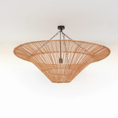 LİKYA 100X30 CM RATTAN AVİZE