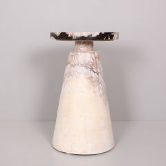 KARANA FOSİL AĞAÇ & MUNGUR SEHPA 30x28X52 cm