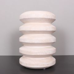 GAZE BEYAZ FİLDİŞİ MUNGUR SEHPA 30x50 cm