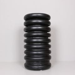 PELINDI SİYAH MUNGUR SEHPA 29x56 cm