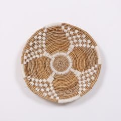 PERU 40X9 CM ÇAP- DOĞAL ABAKA DUVAR TABAĞI