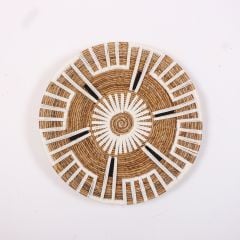 ASPENDOS 77 x15 CM ÇAP- DOĞAL ABAKA DUVAR TABAĞI