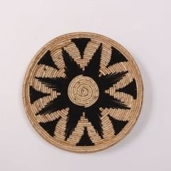 ASPENDOS 40X9 CM ÇAP- DOĞAL ABAKA DUVAR TABAĞI