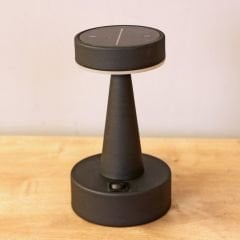 GALAKSİ MAT SİYAH METAL SOLAR LAMBA 21X12 CM