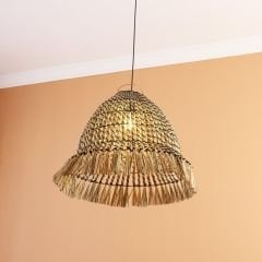 TİDAL DOĞAL MUZ LİFİ AVİZE 51X60X74 CM