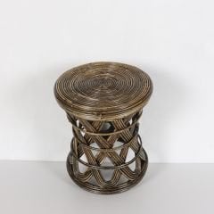ŞÖLEN RATTAN SEHPA&TABURE 40X36 CM