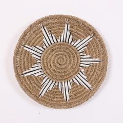 STAR DOĞAL RAFYA DUVAR TABAĞI 40 CM