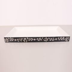 PURE SEDEFLİ 45X25X4 CM. TEPSİ