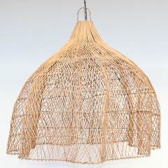 SEÇİL 110X100 CM. DOĞAL RATTAN AVİZE