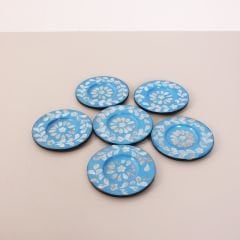 PURE SEDEFLİ BARDAK ALTLIĞI 6'LI SET