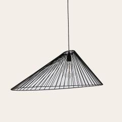 ASİMETRİK (L) SIK BARLI METAL AYDINLATMA 80X30 CM