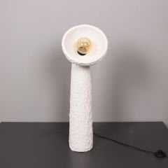 WASABİ BETON LAMBADER KEMİK BEYAZI 80X26X14 CM