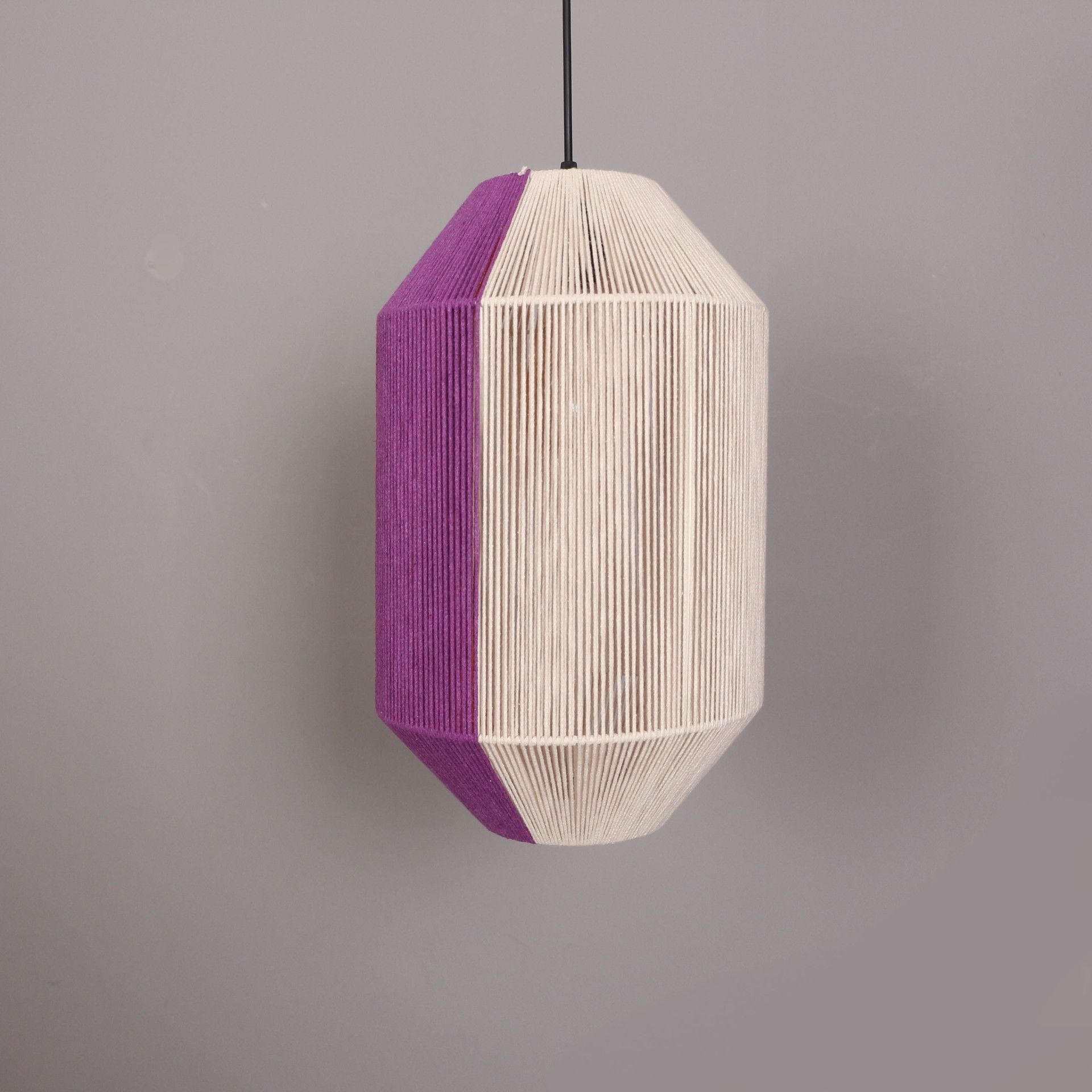 OZDEN 25X43 CM MAKROME İPLİ RENKLİ AVİZE