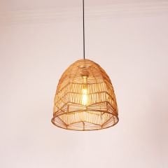 VİOLET 35X35 CM. RATTAN AVİZE