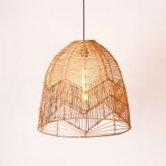 VİOLET 50X47 CM. RATTAN AVİZE