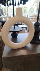 HALKA SERAMİK BÜYÜK BOY; YÜKSEKLİK: 31 CM - ÇAP: 27 CM