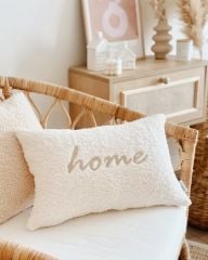 TEDDY YASTIK KILIFI HOME FAMİLİY LOVE HAPPY