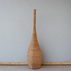 HAZERFAN 40X155 CM. DOĞAL RATTAN LAMBADER