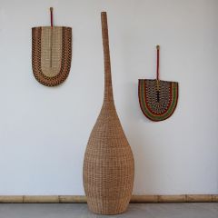 HAZERFAN 50X190 CM. DOĞAL RATTAN LAMBADER