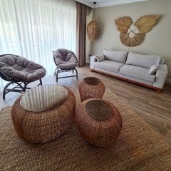 DEKORATİF RATTAN SEHPA -01