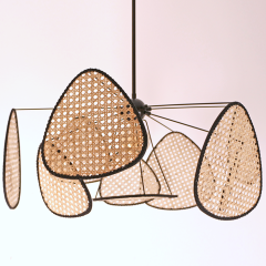 BULUT DOĞAL HAZERAN AVİZE 75 CM - 9+1