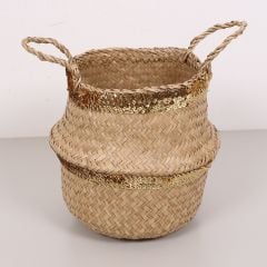 BAŞAK PULLU KATLANIR SEPET - S