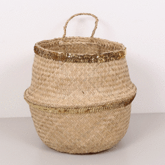 BAŞAK PULLU KATLANIR SEPET - XL