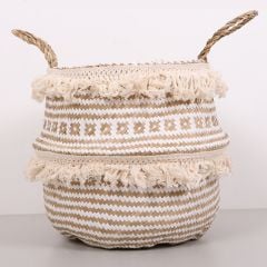 KİBAR 30X28X38 CM. (L) DENİZ SAZI KATLANABİLİR SEPET