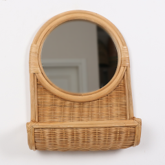 DEFNE 42X13XH50 CM. RATTAN AYNA