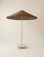 SAZ PLAJ ŞEMSİYESİ (MERMER AYAK DAHİL)