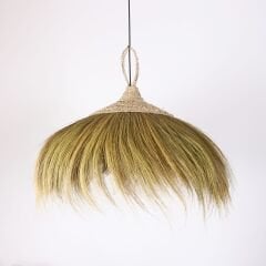 DELFİ DOĞAL ABAKA VE RAYUNG OTU AYDINLATMA 95X30 CM.