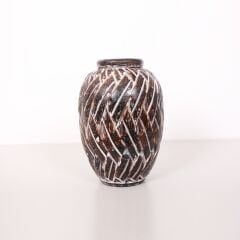 MAUN AĞACI OYMA VAZO 26X12X10 CM